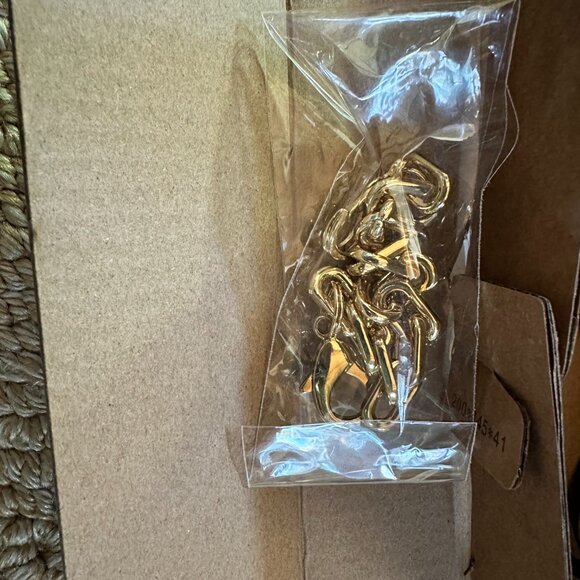 Bandolier designer phone case cross body bag iPhone 15 ProMax strap tan gold - Picture 5 of 12